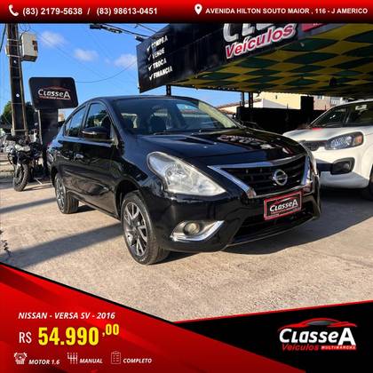 NISSAN VERSA 1.6 16V FLEXSTART UNIQUE 4P MANUAL NISSAN VERSA 1.6 16V FLEXSTART UNIQUE 4P MANUAL